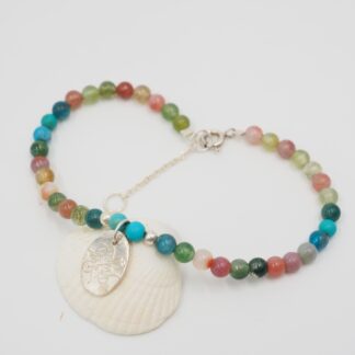 Bracelet jaspe et turquoise